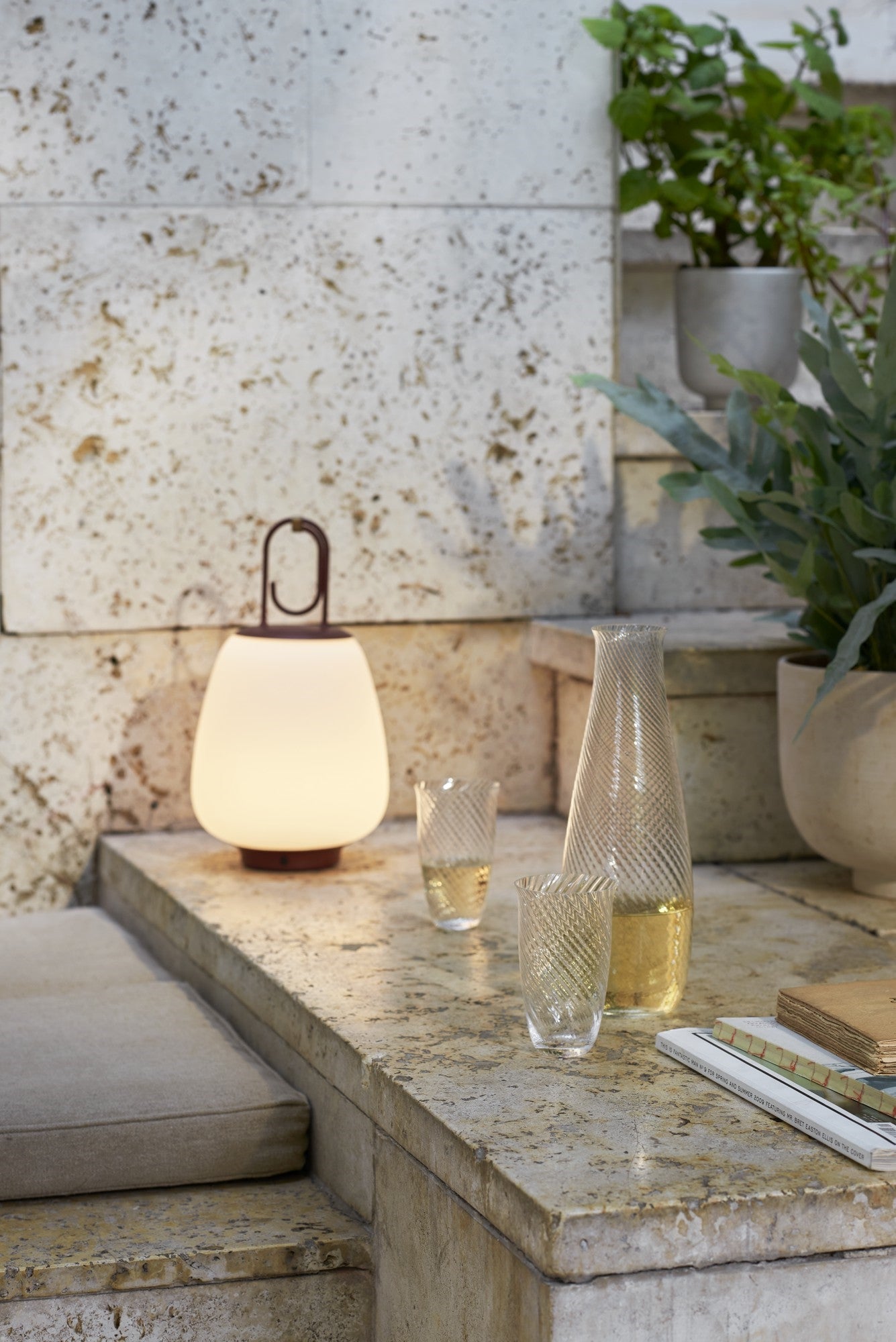 Tuinlantaarn LunaGlow LED Waterdicht