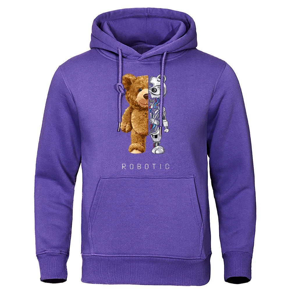 Teddybeer Hoodie Tech Sweatshirt met Kap