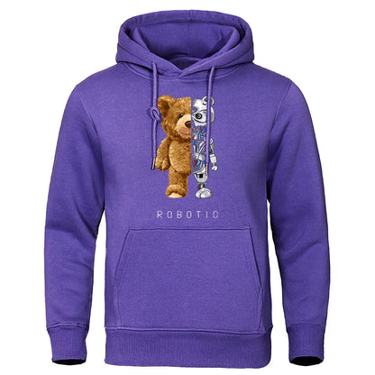 Teddybeer Hoodie Tech Sweatshirt met Kap