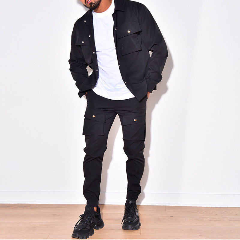 Tweedelig Cargo Broek voor Mannen Waterdicht Nomad Cargo - Mode Vibes