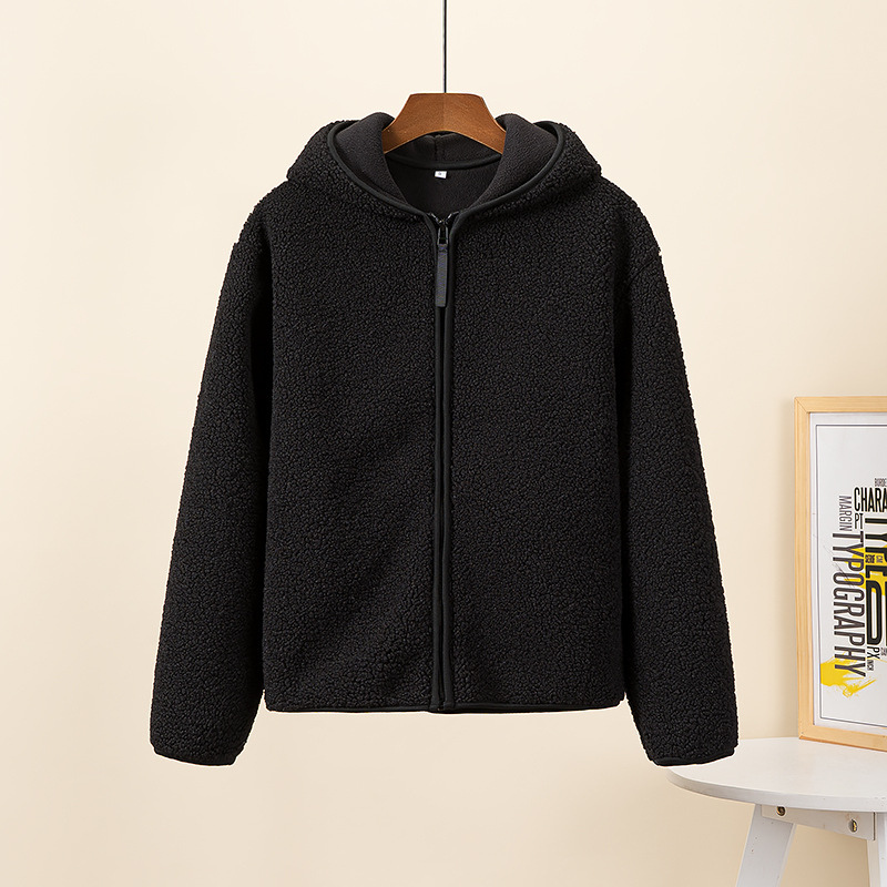 Vrouwen Jasje met Capuchon Fleece Sherpa Vest Zacht