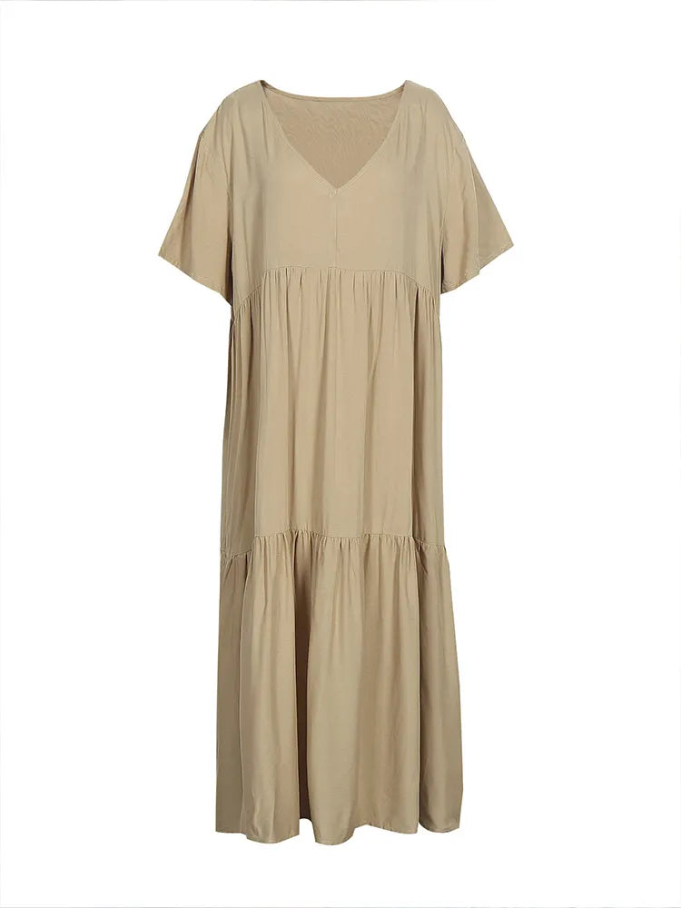 Zomerjurk Plus Size Casual Trendy Mode Jurk
