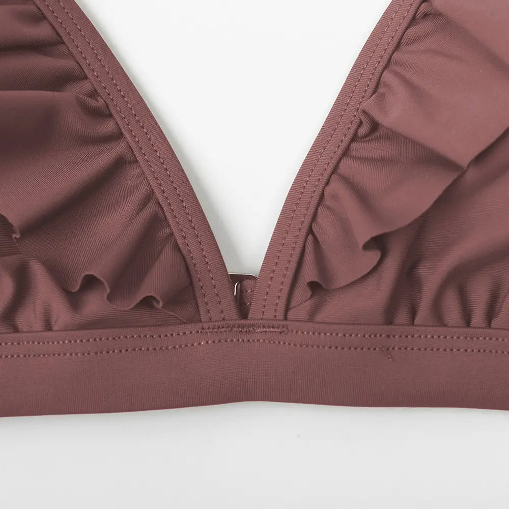 Trendy Amber Bikini Comfortabele Strandkleding