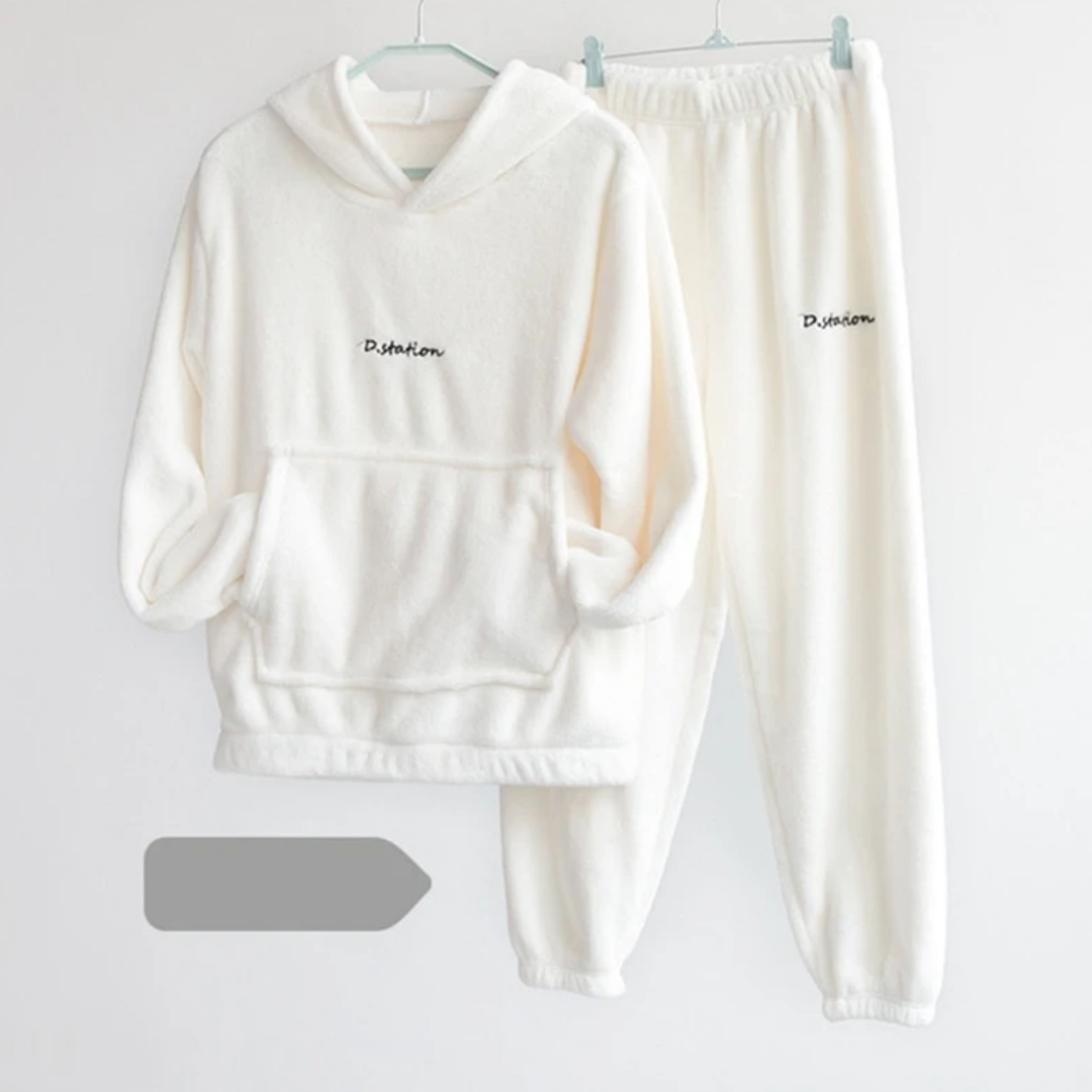 Zachte Fleece Huispak voor Vrije Dag Comfortabel