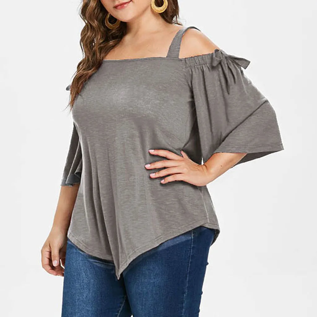 Plus-Size Shirt voor Vrouwen Trendy en Modieus