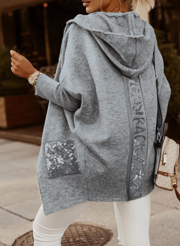 Dames Vest met Capuchon en Leuke Print