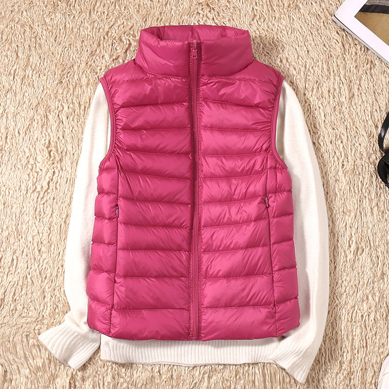 Dames Bodywarmer Lichtgewicht Gewatteerd Warme Vest
