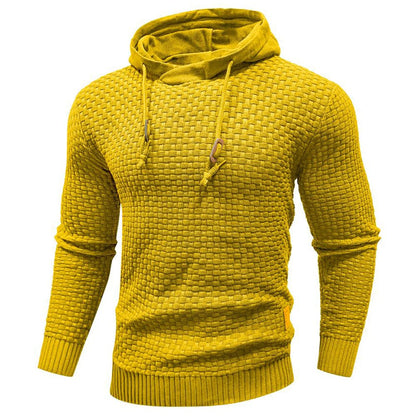 Mannen Hoodie Phantom Zwart Sportief