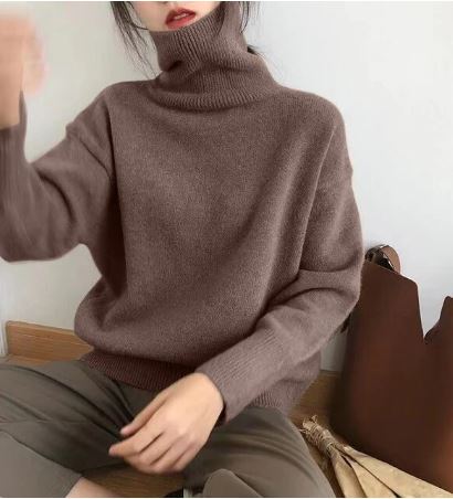 Vrouwelijke Coltrui Elegante Stijl
