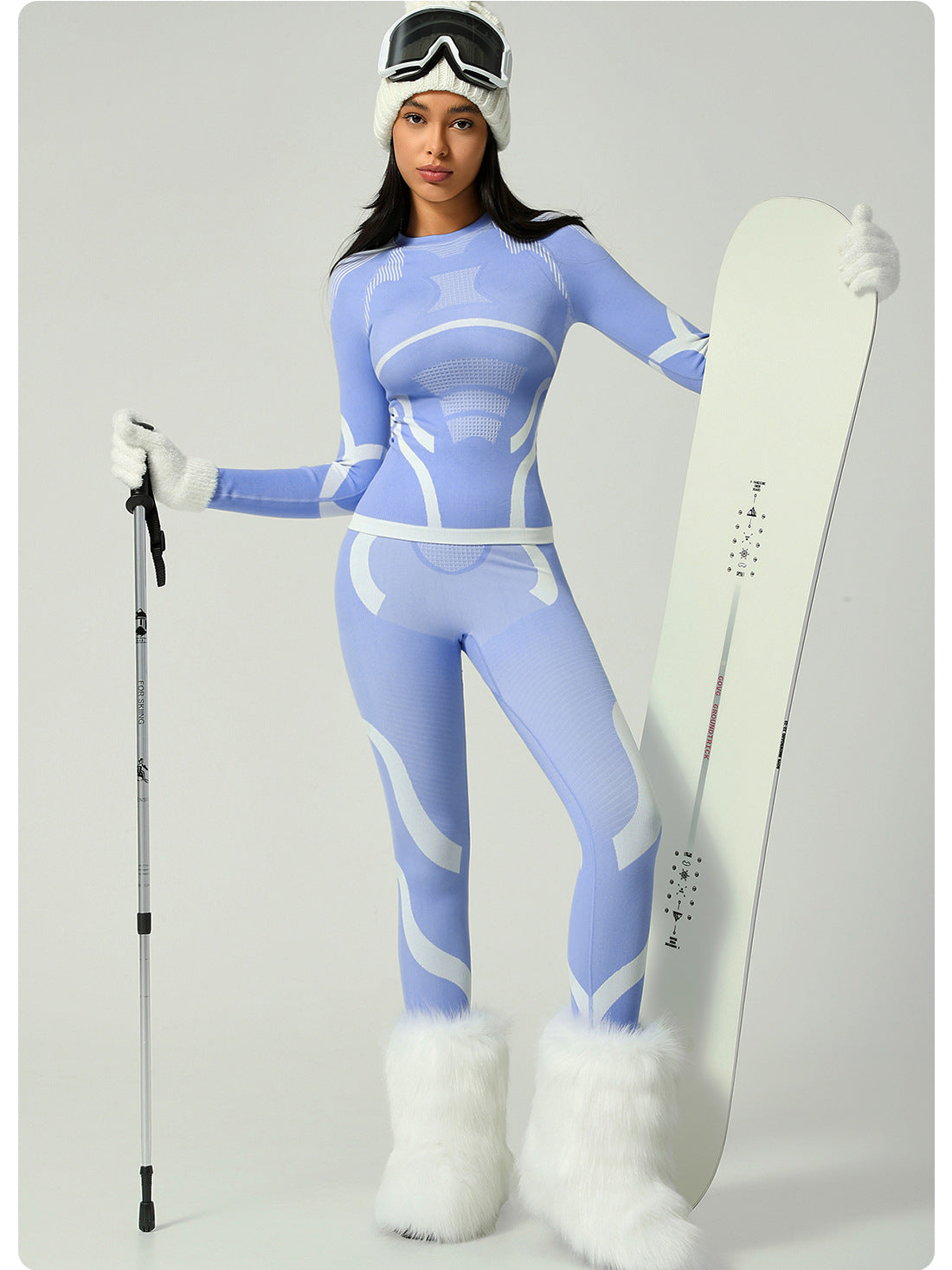 Dames Thermische Ski Ondergoed Set Warm en Sneldrogend - Mode Vibes
