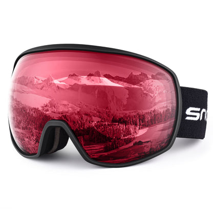 Dames Skibril Dubbele Lens Comfortabele Band - Mode Vibes