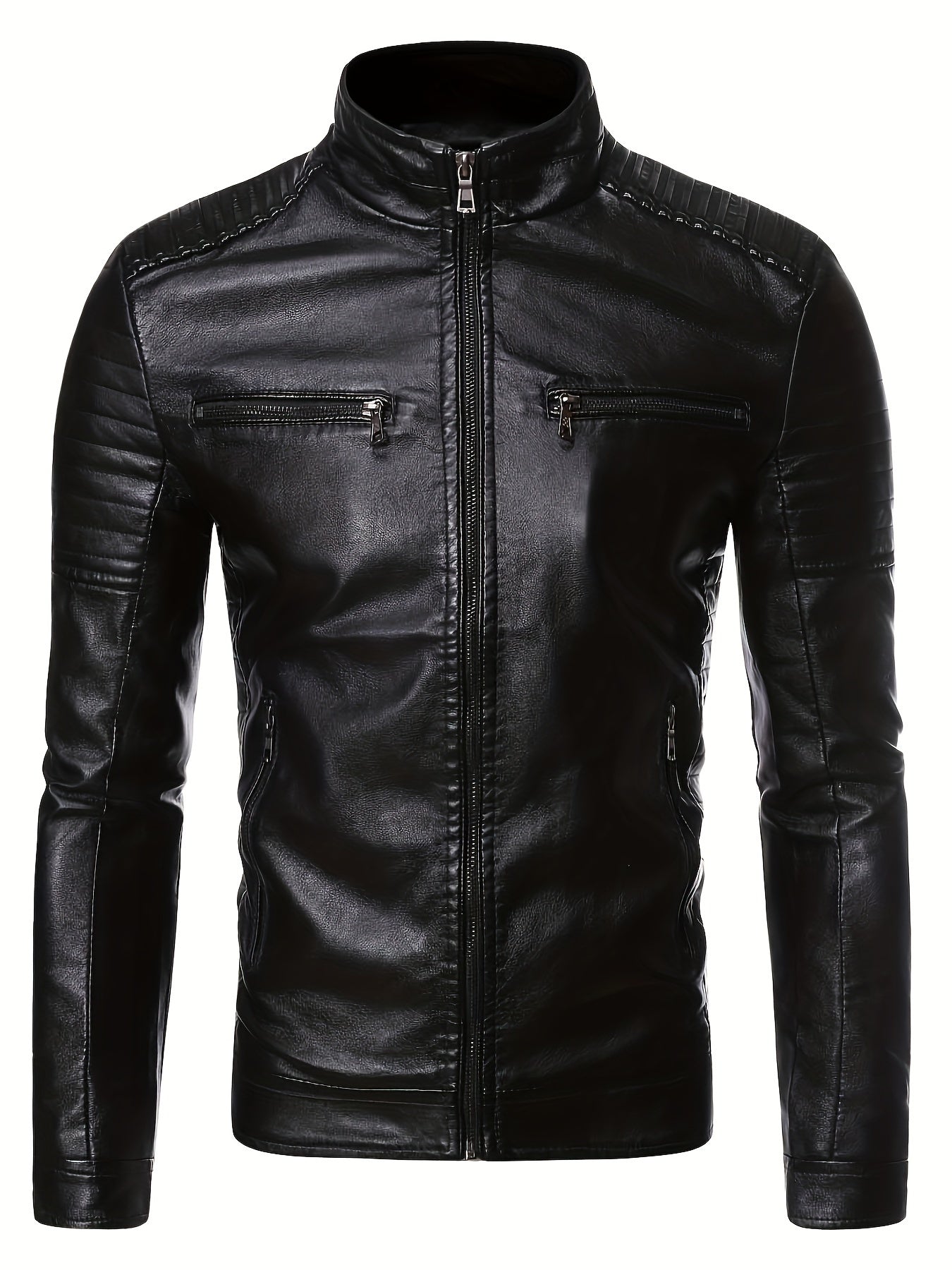 Paolo | Giacca in pelle elegante