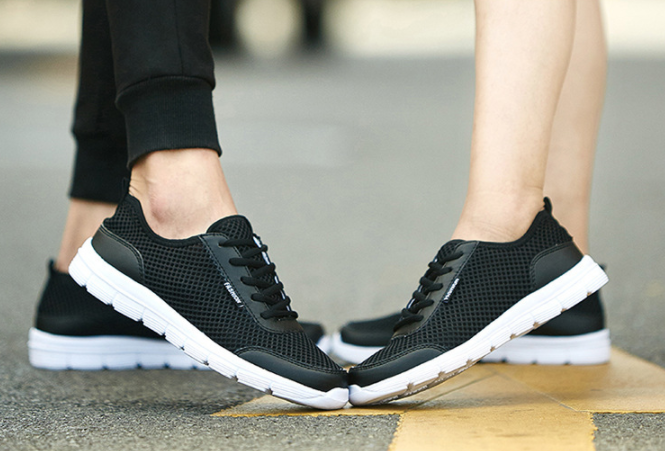 Dames Orthopedische Sneaker Comfortabele Fit Mesh Loop schoenen