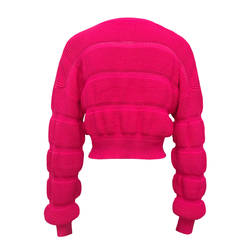 Dames Trui Kort Stijlvol met Structuur Trendy Look