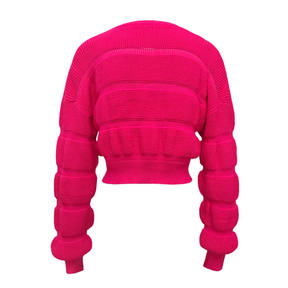 Dames Trui Kort Stijlvol met Structuur Trendy Look