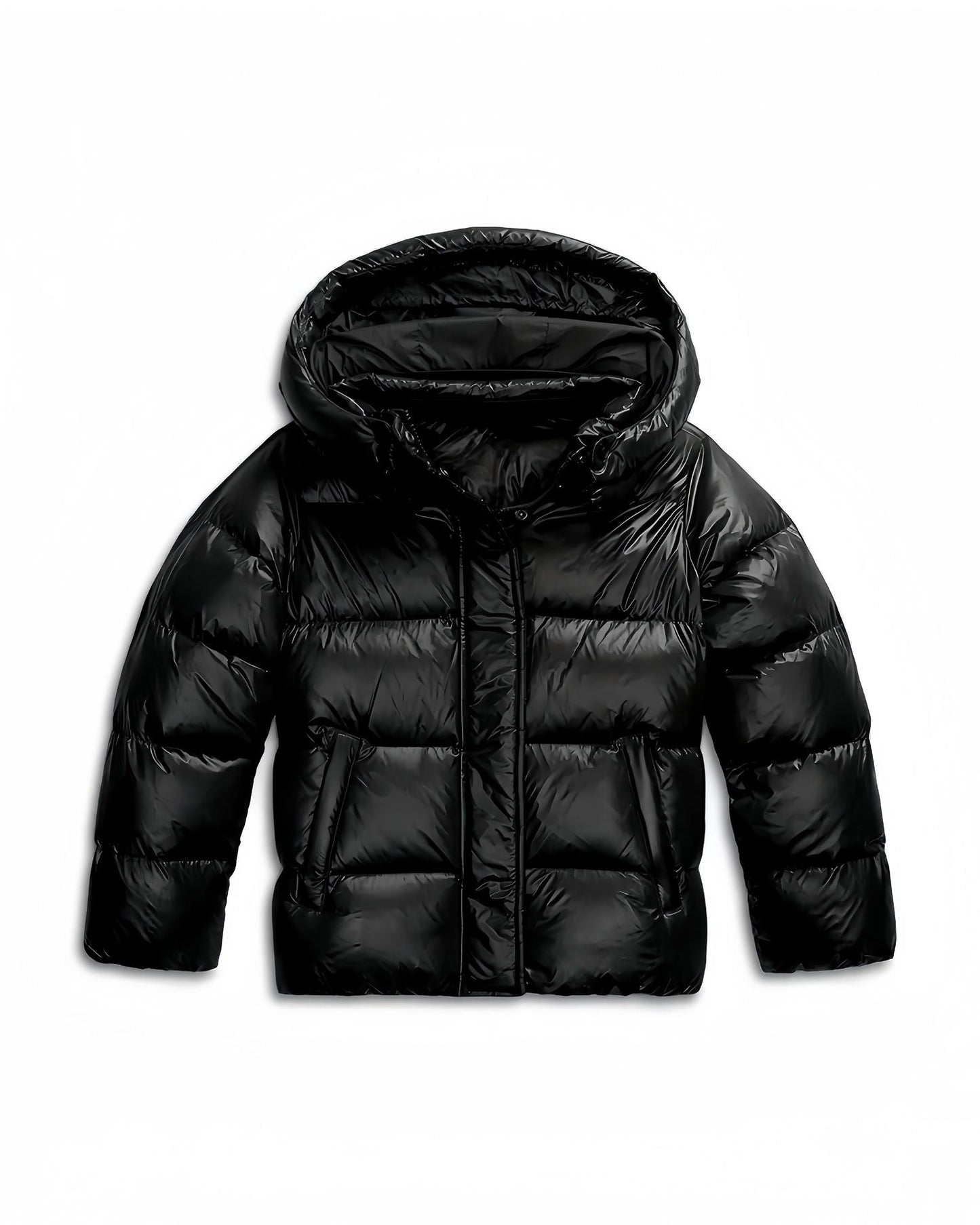 Dames Pufferjas Warm Gevoerd Slimfit Winterjas