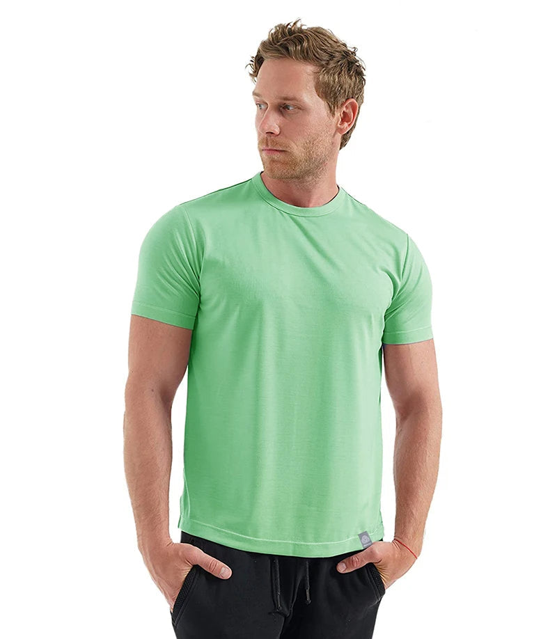 Comfortabele Jurgen T-Shirt voor Mannen Ademend