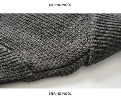 Merinowol Vest Geknoopt Rens Design
