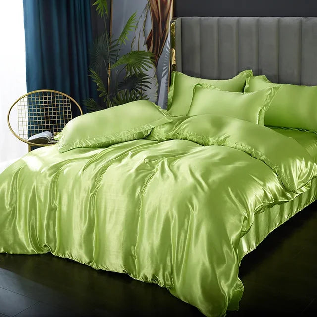 Zijde Beddengoed Set Luxe Satijn Soft