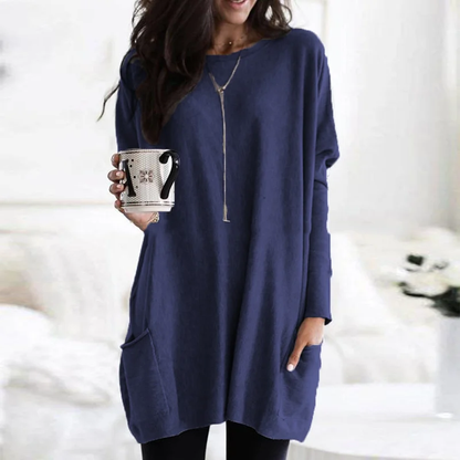 Dames Tuniek Lange Mouwen Casual Stijl Celina