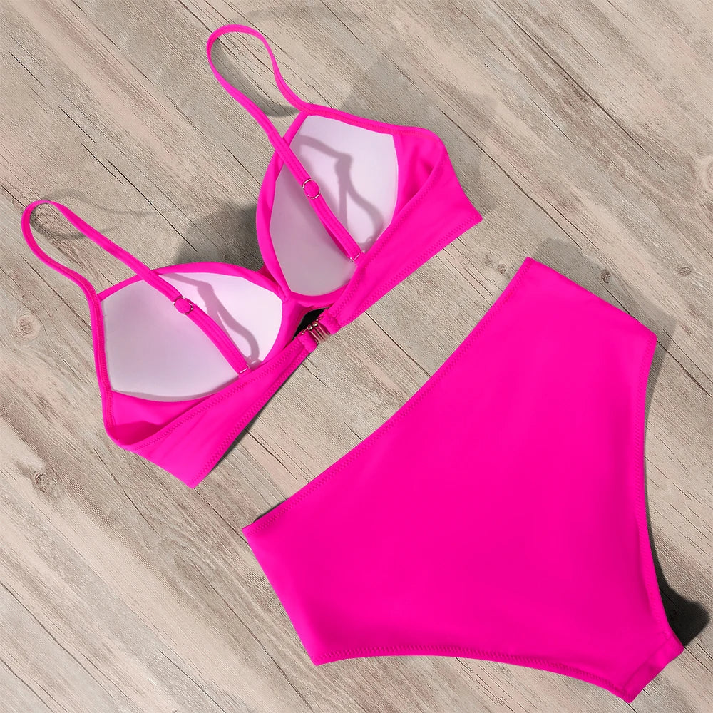 Bikini Gewatteerd Stijlvol Dame Badpak