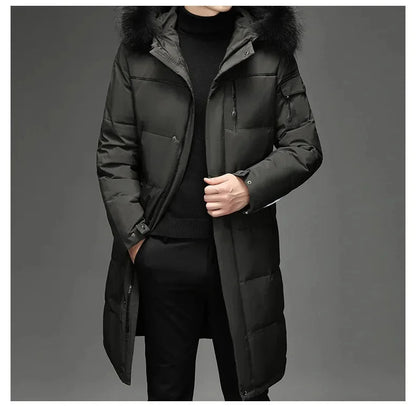 Waterdichte Winterparka met Capuchon Warm en Waterbestendig
