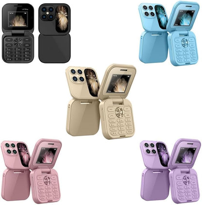 Opvouwbare Flip Telefoon Mini Compact