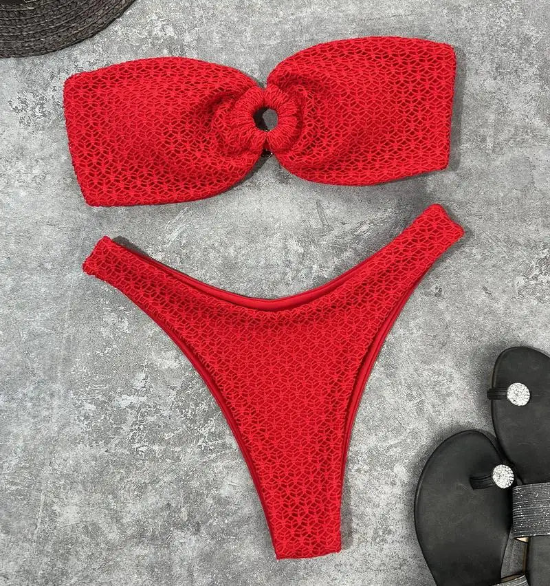 Strapless Bikini Trendy Zomer Badmode