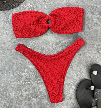 Strapless Bikini Trendy Zomer Badmode