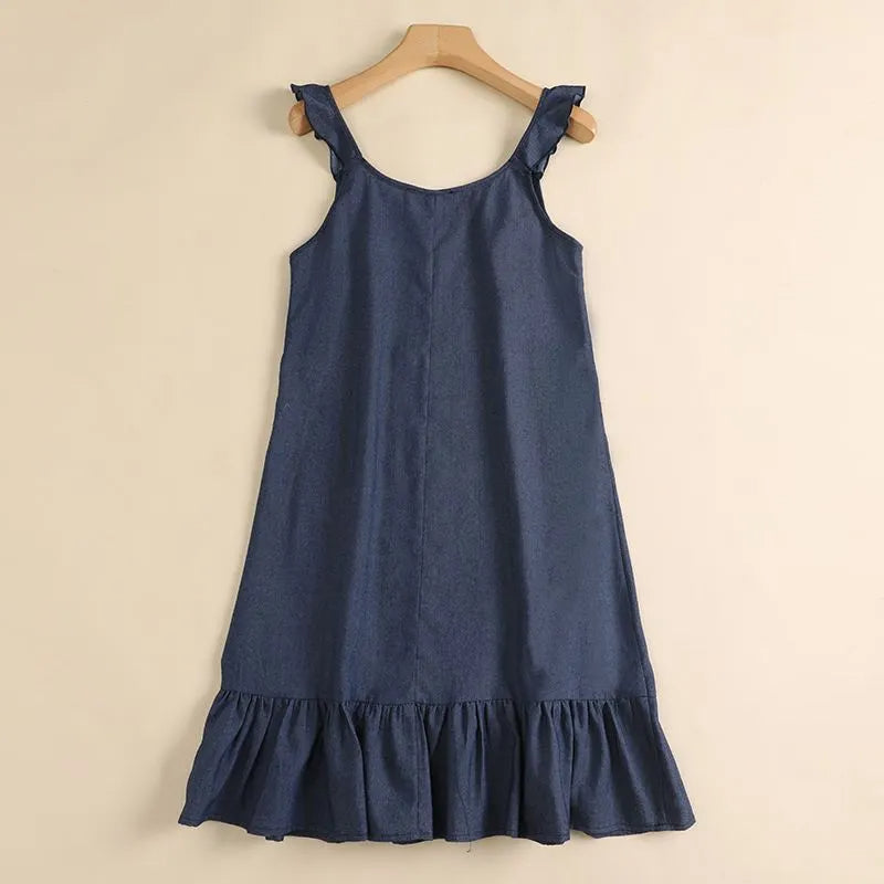 Zomerjurk Vrouw Casual Stijlvol Mode Jurk