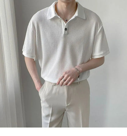 Casuele Heren Poloshirt Los Vervallen Kwaliteit