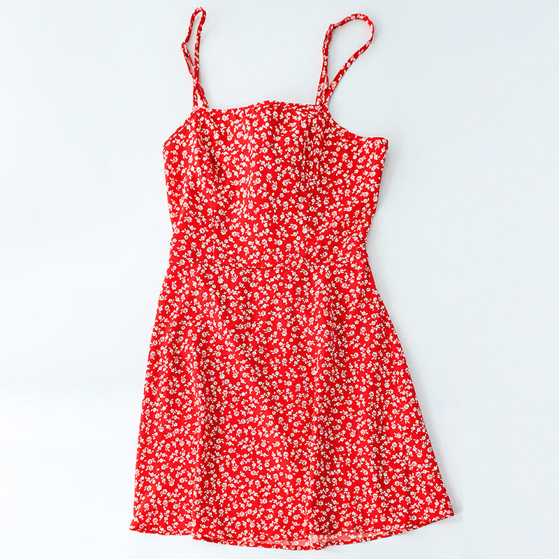 Bloemen Jurk Vrouwelijke Zomerjurk Floral Print