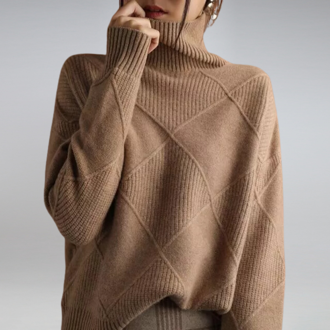 Elena | maglione con dolcevita
