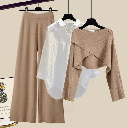 Drie-delig Comfortabel Set - Stijlvol en Zacht voor elke Dag