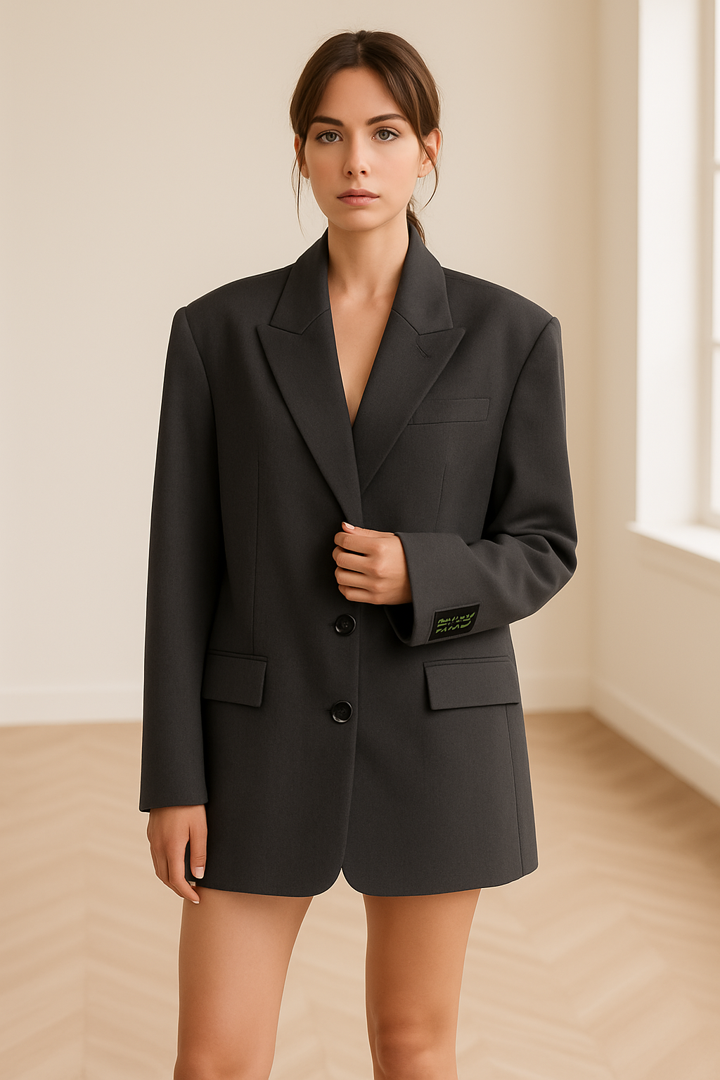Myla Blazer Oversized Klassiek Design