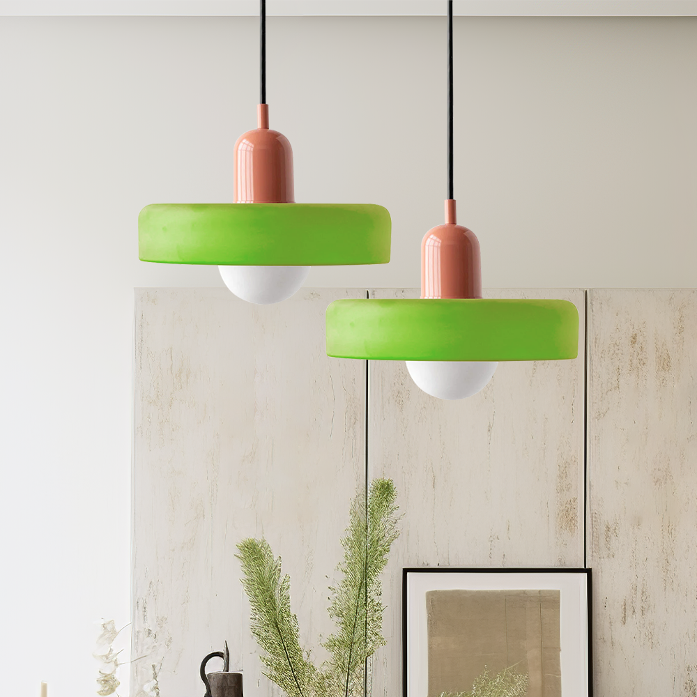 Kleurrijke Hanglamp van Glas Modern Design