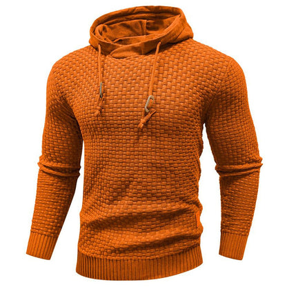 Mannen Hoodie Phantom Zwart Sportief