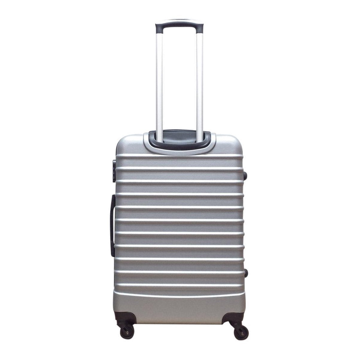 2-Delige Koffer Set Hardshell Milano Zilver