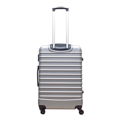 2-Delige Koffer Set Hardshell Milano Zilver