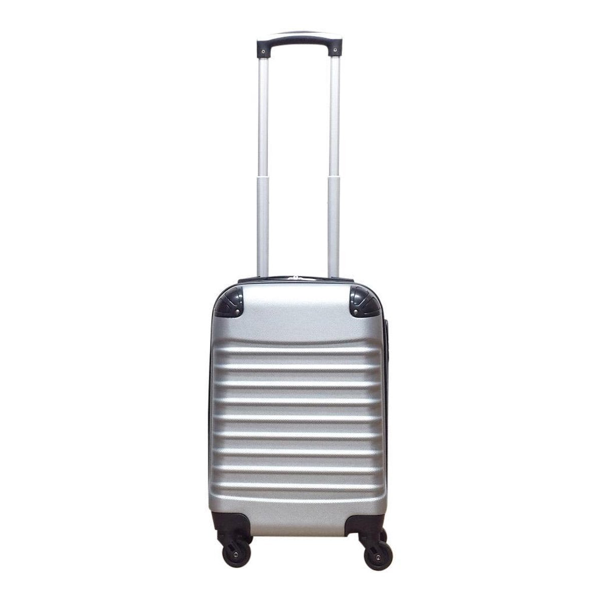 2-Delige Koffer Set Hardshell Milano Zilver