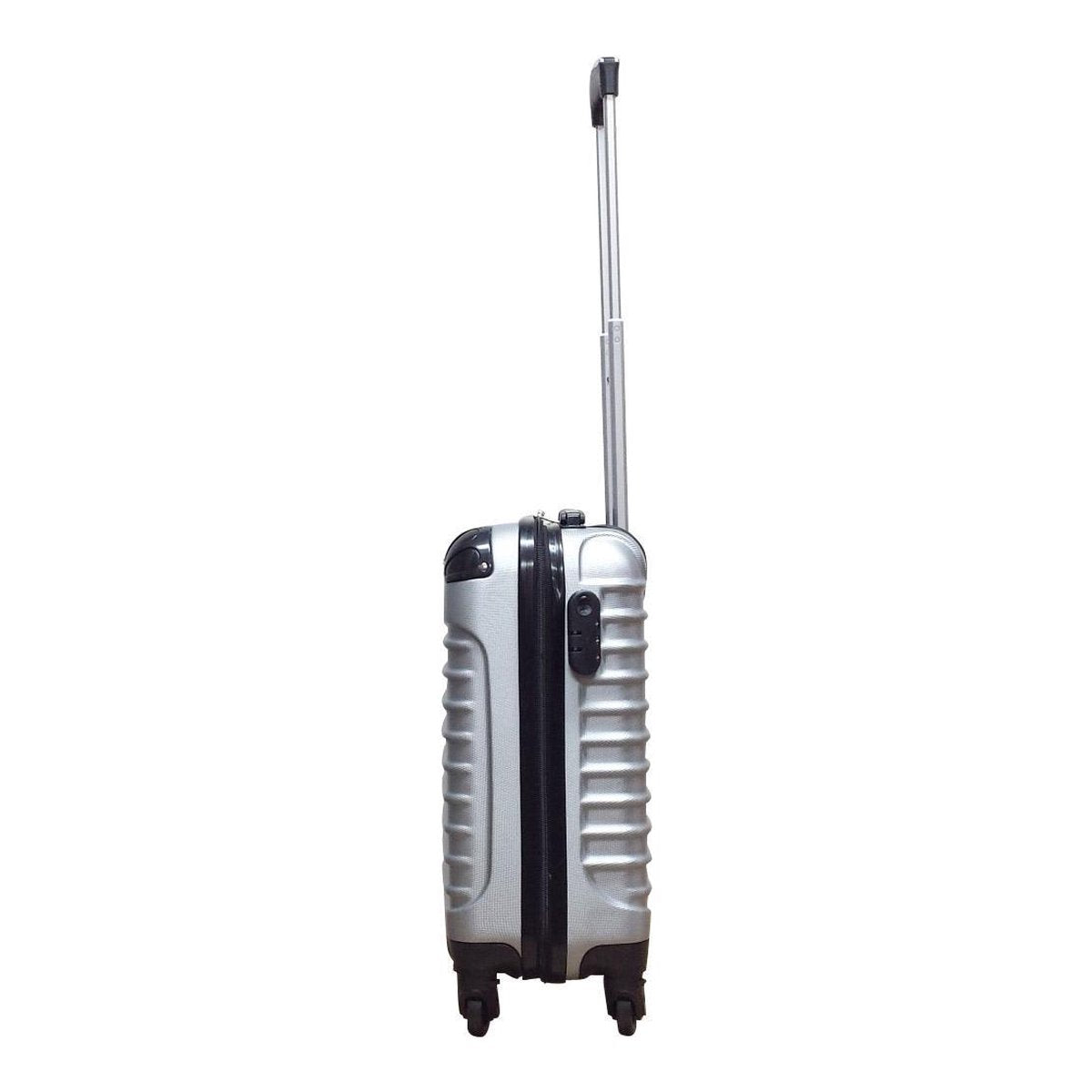 2-Delige Koffer Set Hardshell Milano Zilver