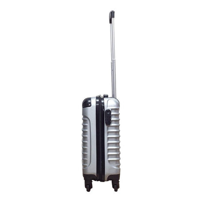 2-Delige Koffer Set Hardshell Milano Zilver