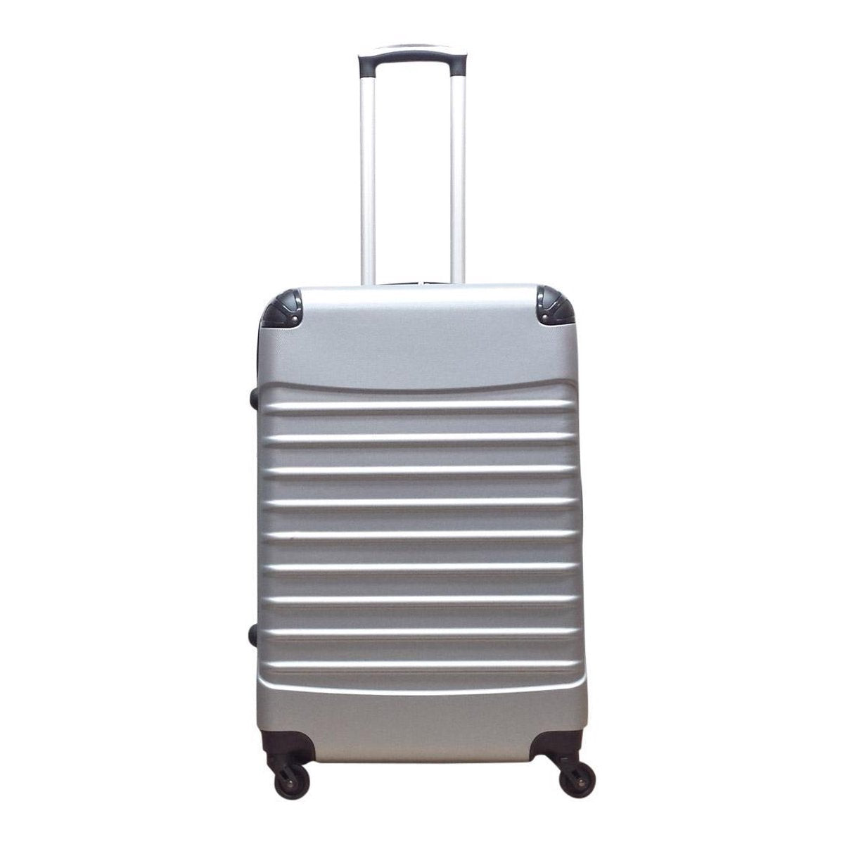 2-Delige Koffer Set Hardshell Milano Zilver