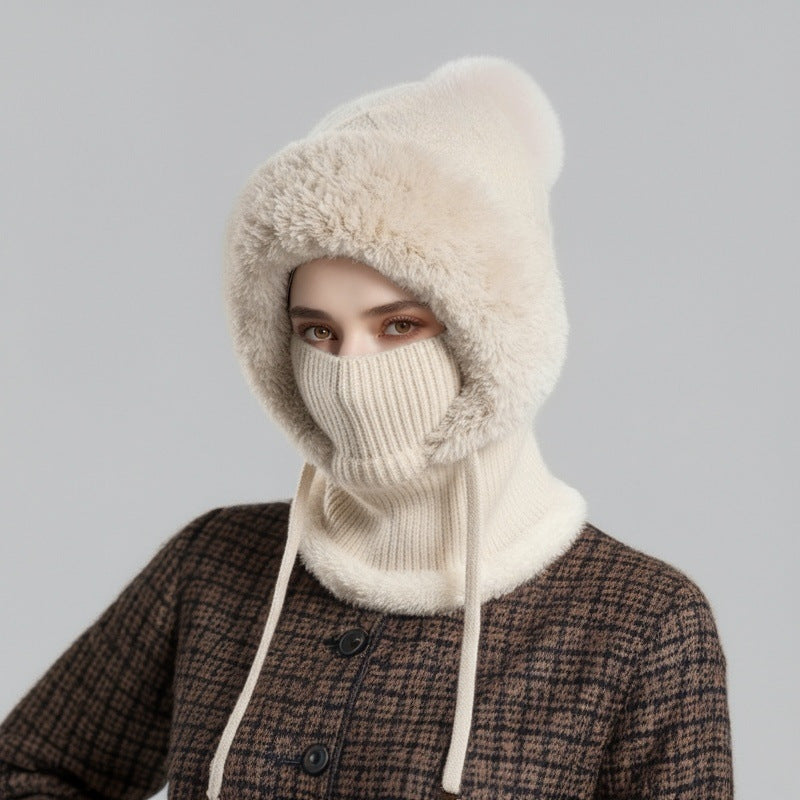 Dames Muts met Sjaal Warm voor Ski en Winter