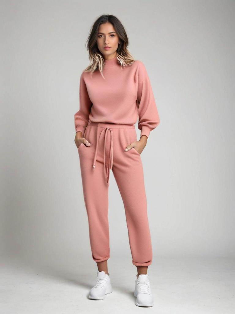 Vrouwelijk Trainingspak 2-Delig Sportoutfit voor Dames - Mode Vibes
