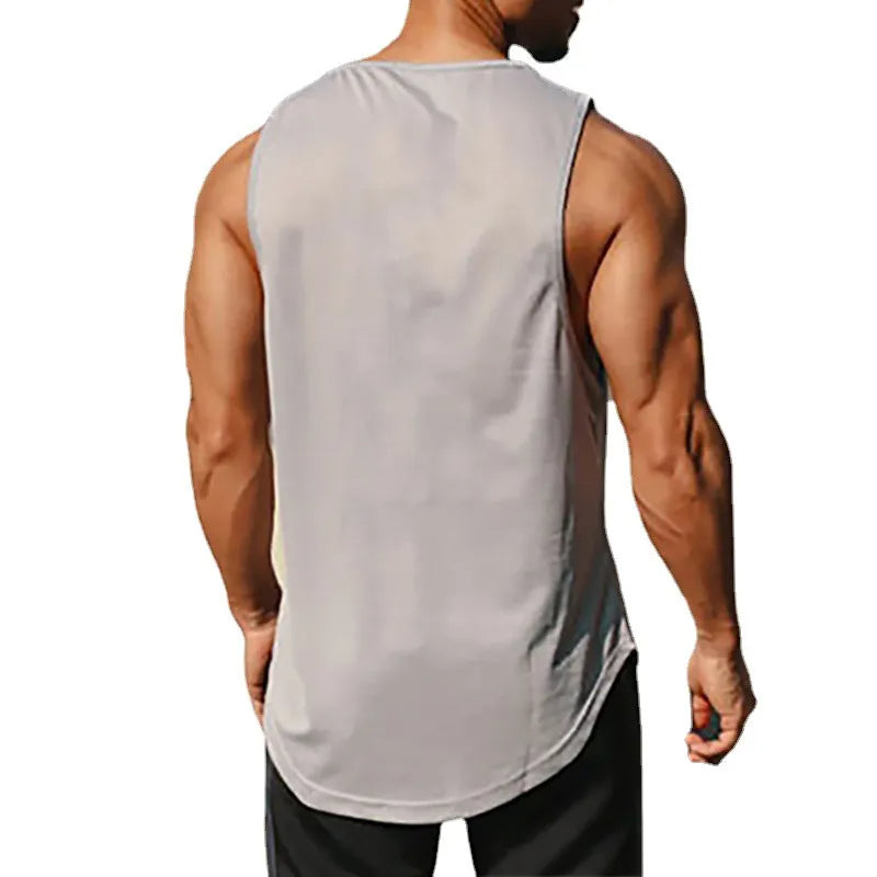 Fitness Tanktop Ademend Sneldrogend voor Mannen