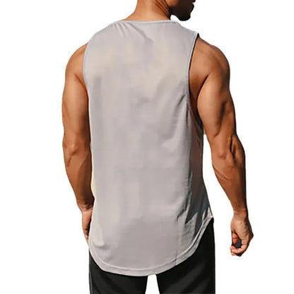 Fitness Tanktop Ademend Sneldrogend voor Mannen