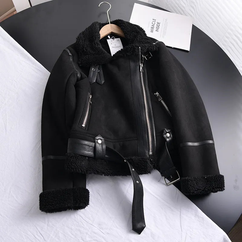 Suède Winterjas Warm en Stijlvol Nova Design