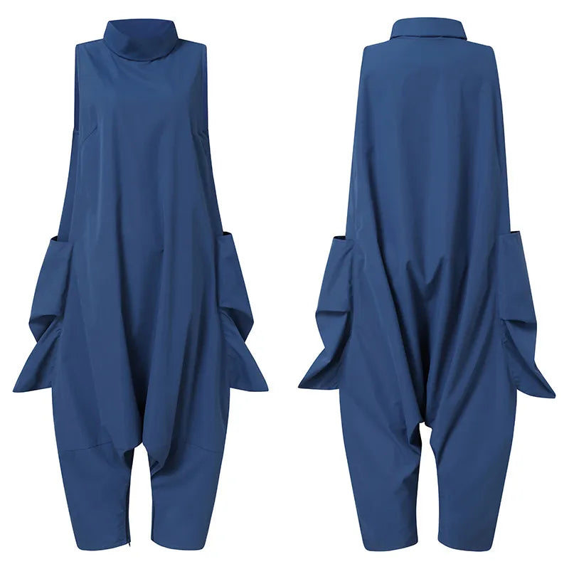 Plus Size Jumpsuit Retro Stijl Casual Madelief
