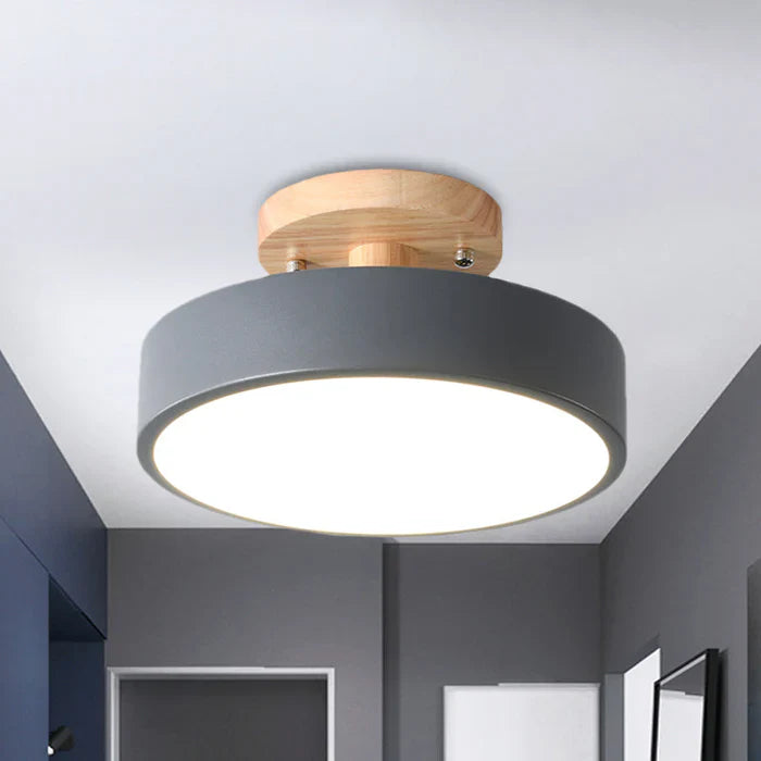 Moderne LED Plafondlamp Noordse Stijl NordWood